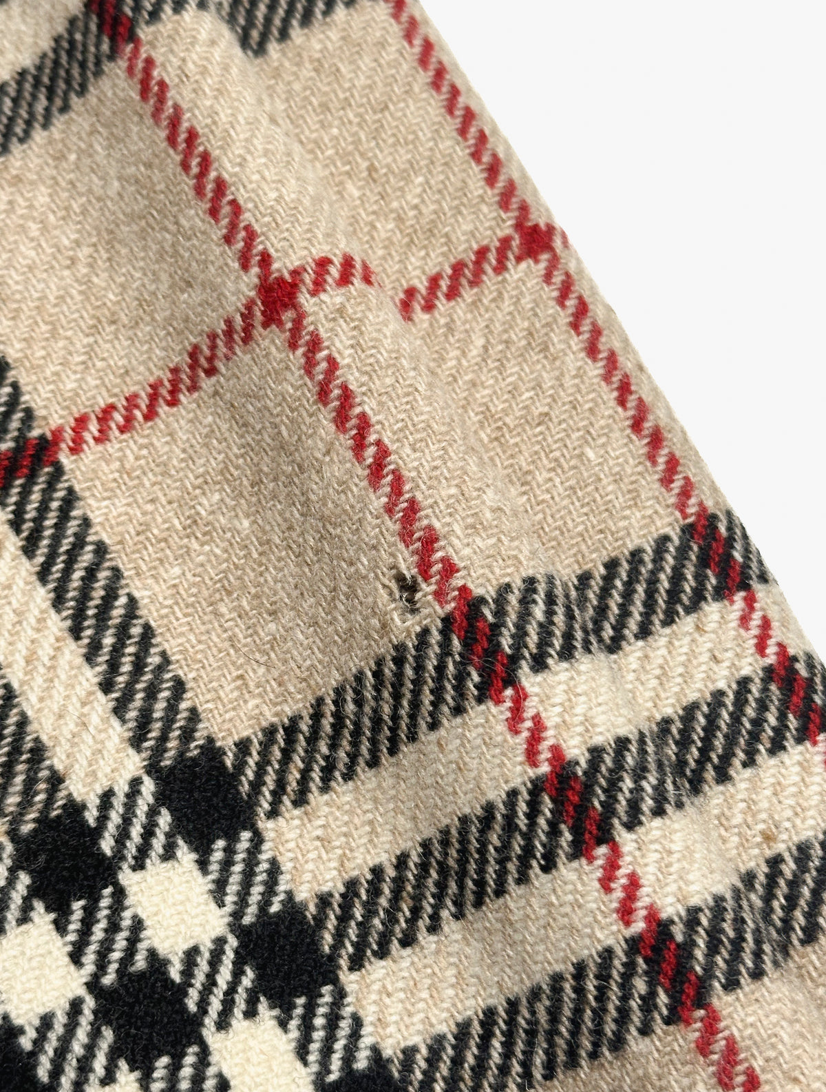 Burberry, Wool Nova Check skirt, UK16 / US14, made in Italy