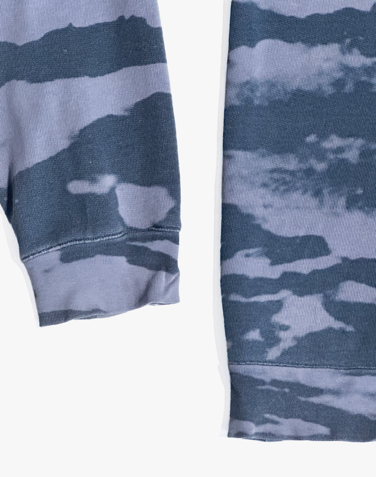 A.P.C Blue Camo Sweatshirt, L