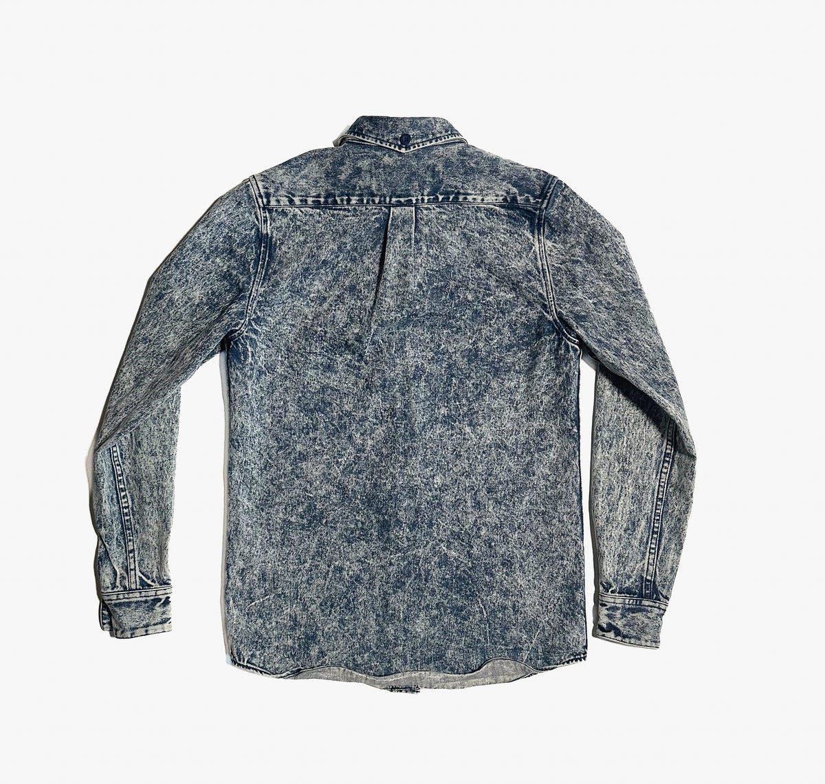 Han Kjobenhavn — Everyday Acid Washed Denim Shirt, M