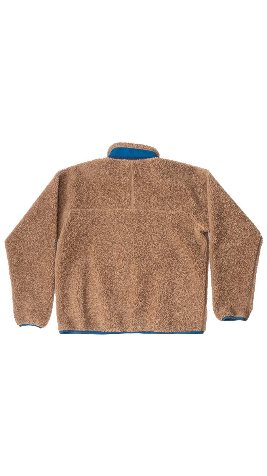 Patagonia Retro X Fleece Jacket, Brown/Blue, L