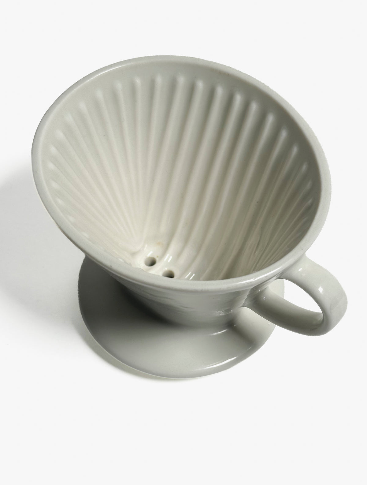 Arabia, Vintage Coffee Dripper, White, Large