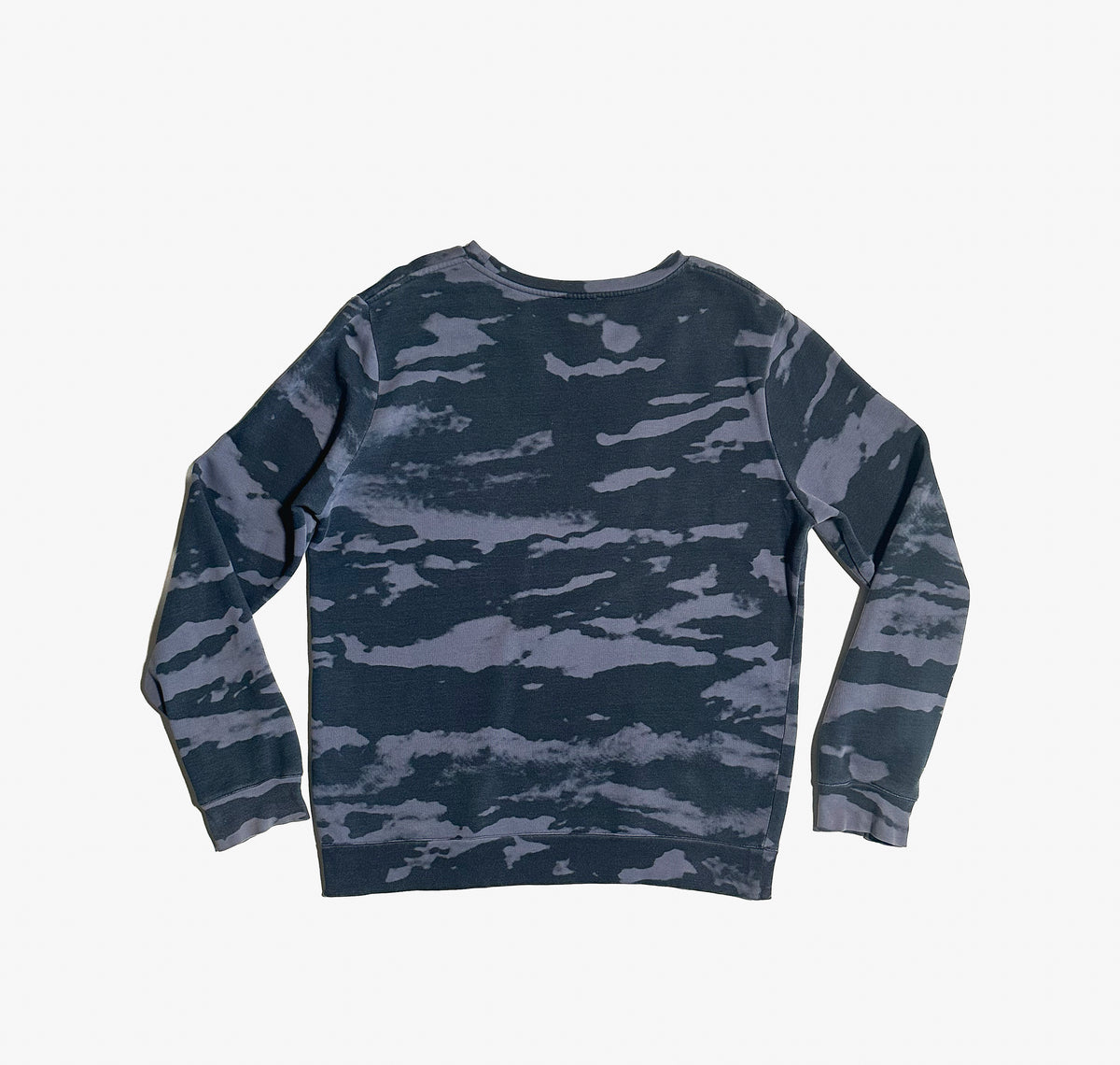 A.P.C Blue Camo Sweatshirt, L