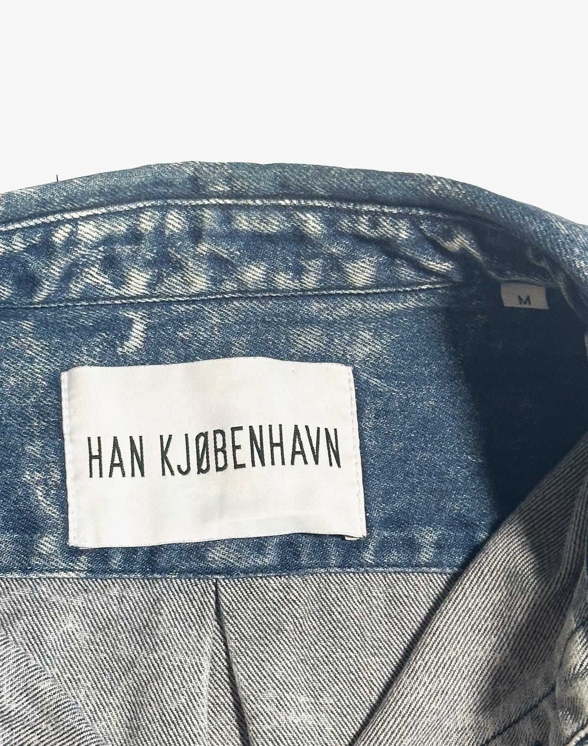 Han Kjobenhavn — Everyday Acid Washed Denim Shirt, M