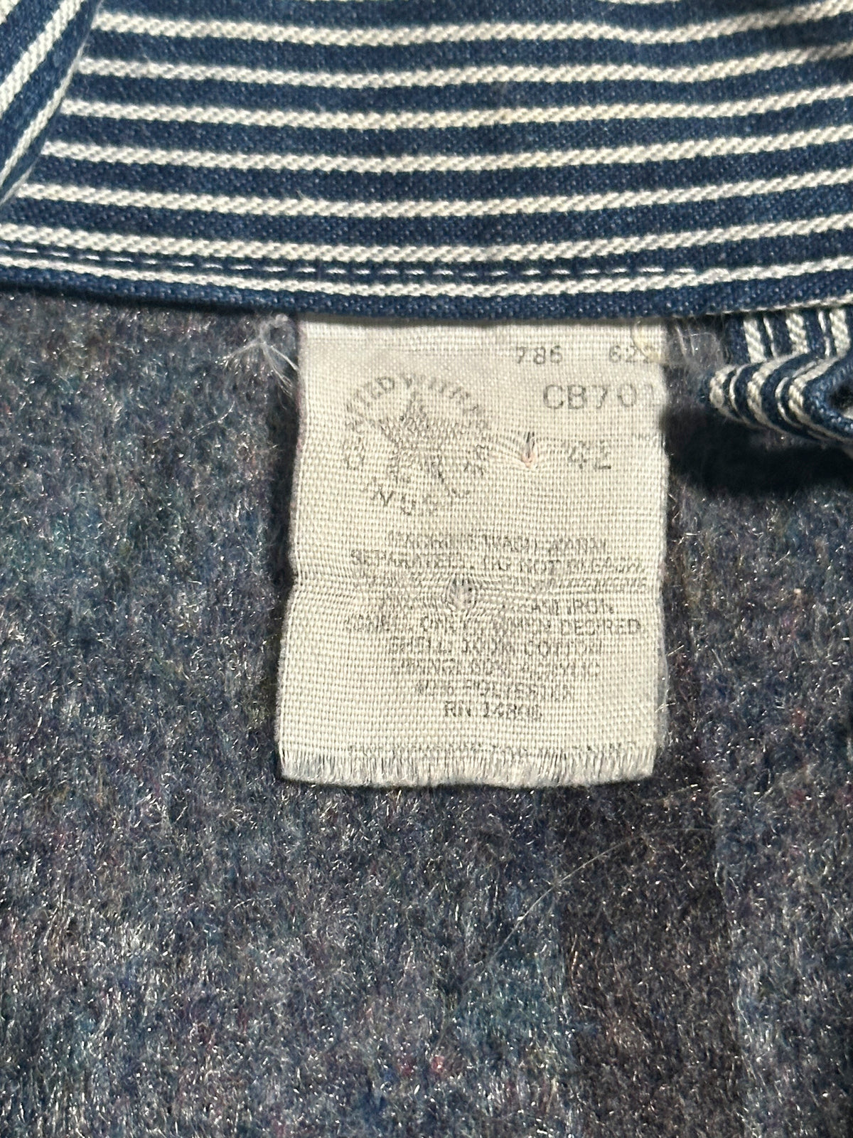 Made in USA Hickory Stripe Carhartt early 90´s, L