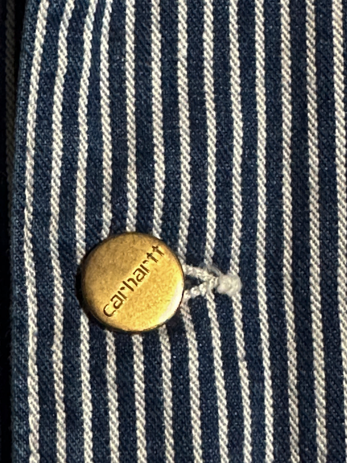 Made in USA Hickory Stripe Carhartt early 90´s, L
