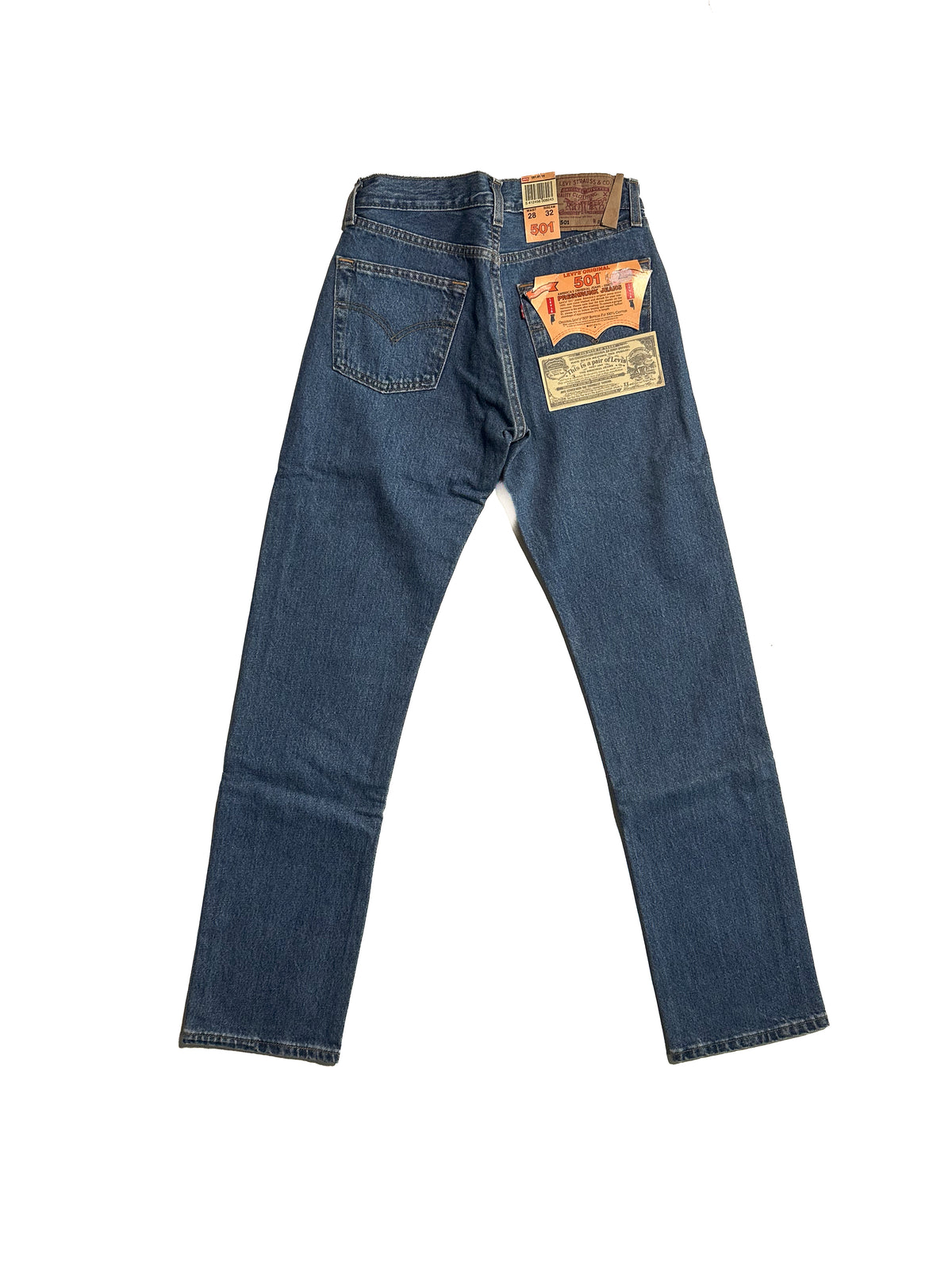 Deadstock Levi's 501, 90s, 28 x 32